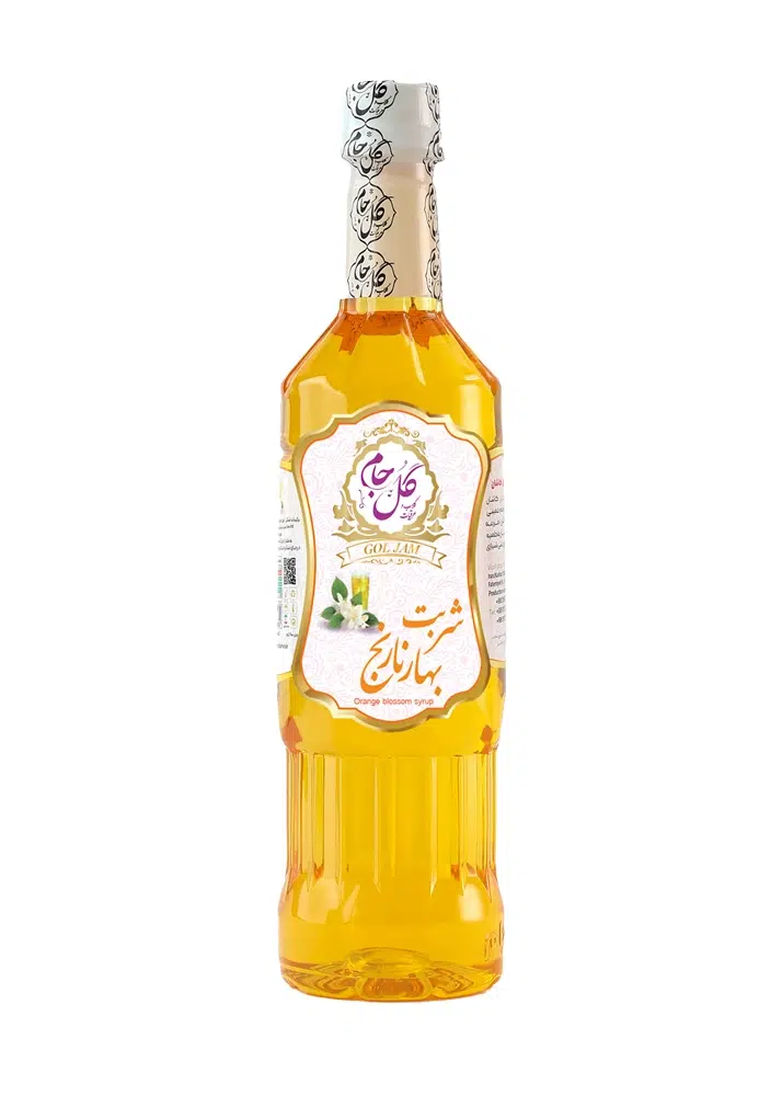 شربت بهار نارنج 1 لیتری گل جام