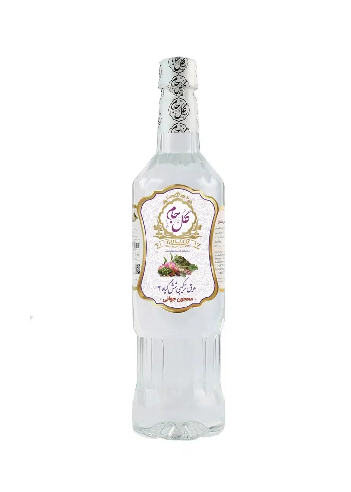 عرق ترکیبی شش گیاه 1 لیتر گل جام (معجون جوانی)