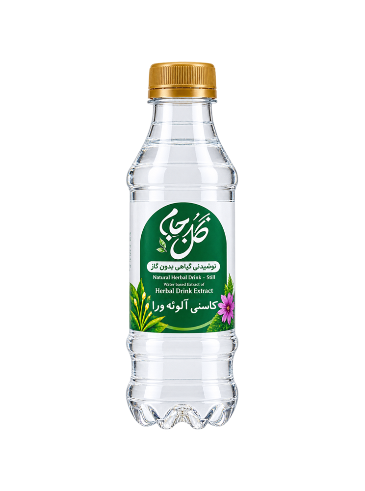 نوشیدنی گیاهی بدون گاز کاسنی آلوئه ورا گل جام نوشیدنی گیاهی بدون گاز کاسنی آلوئه ورا گل جام