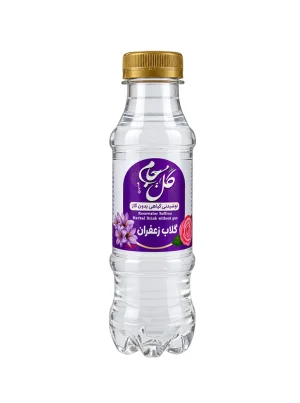 نوشیدنی گیاهی بدون گاز گلاب و زعفران گل جام
